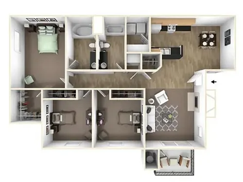 Floor plan Oak