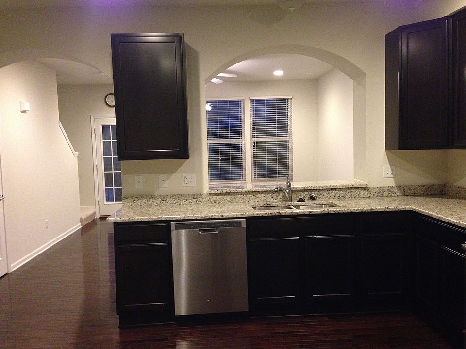 Kitchen though Living Room