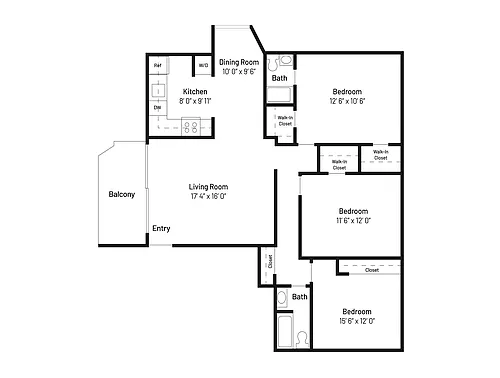 Floor plan The Eagle