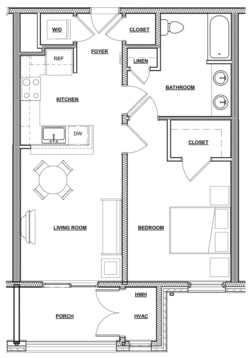 Floor plan Tahitian I
