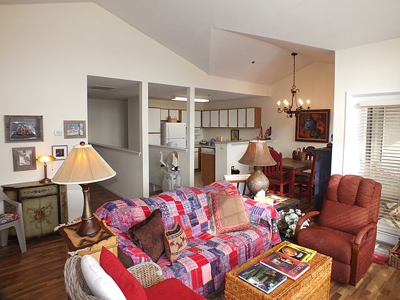 Living Room into the Kitchen