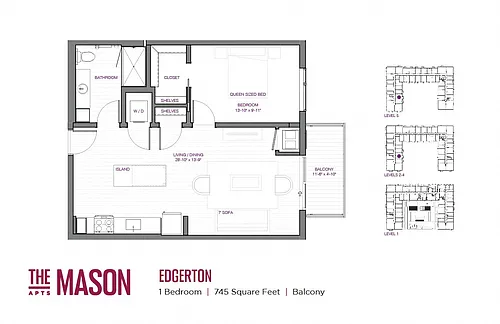 Floor plan Edgerton
