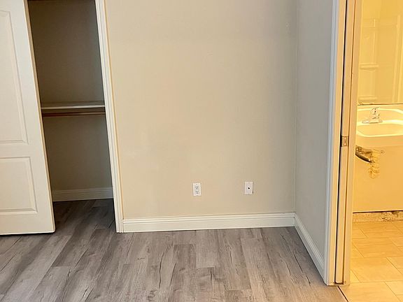 Private bedroom with ample closet.