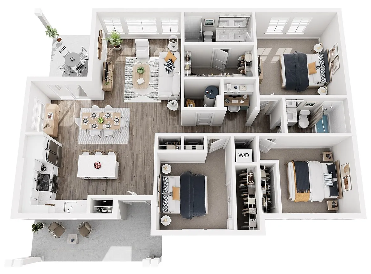 Floor plan Calm