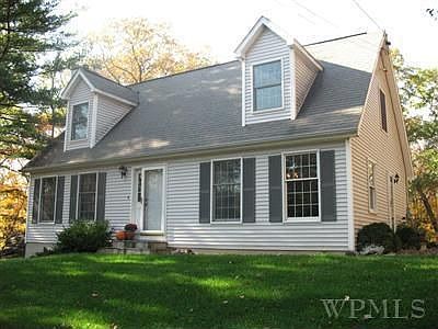 Front view of house