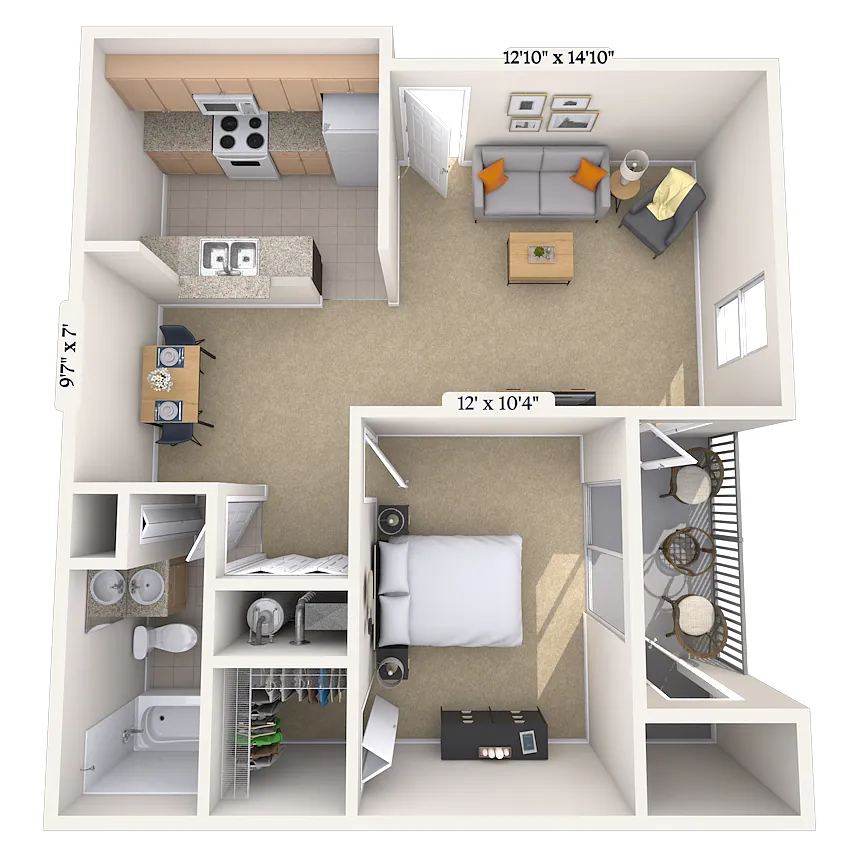 Floor plan The Cypress