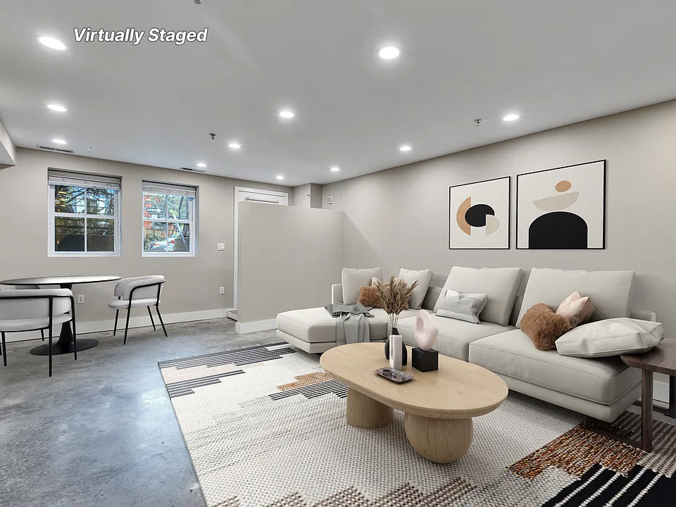 Living area. With Furniture