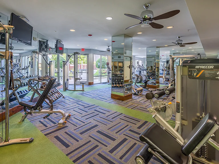 Fully-equipped athletic center