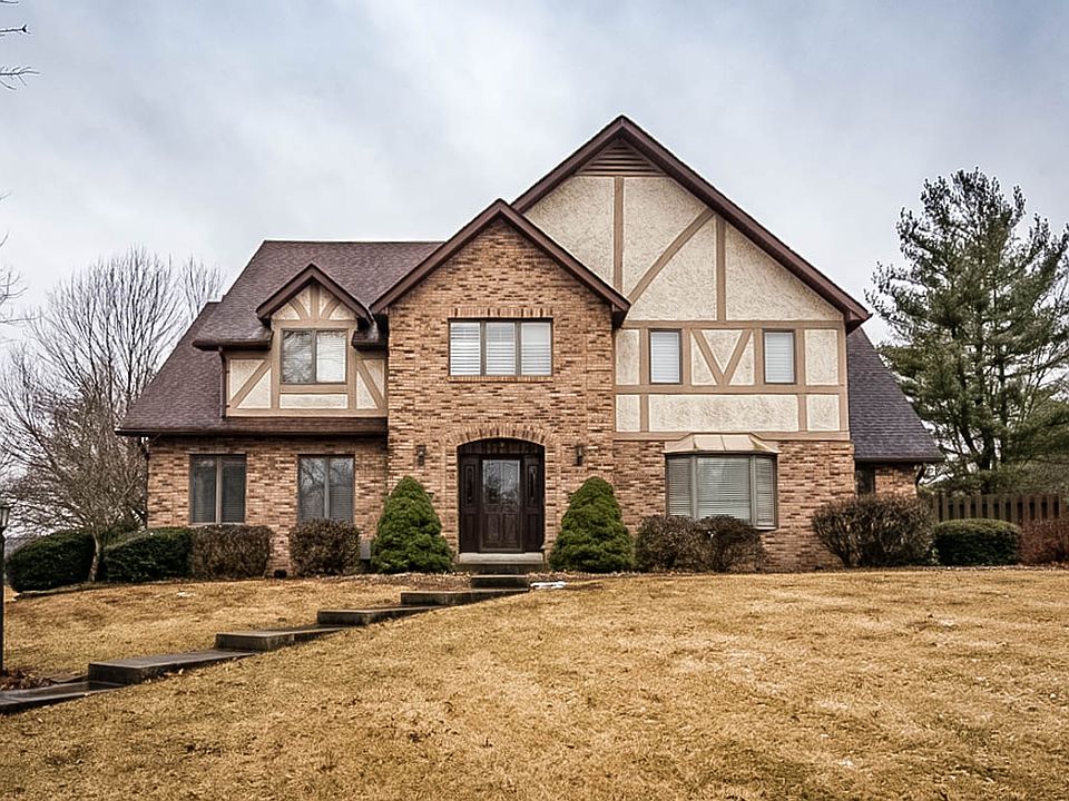 Front view of house.