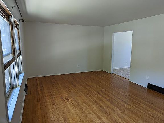 View form living room into kitchen/dining room