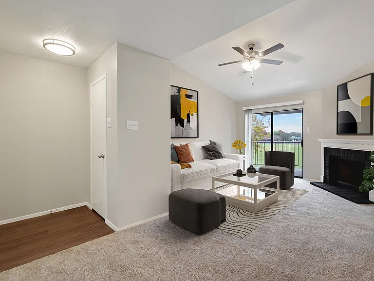 Staged Living Room