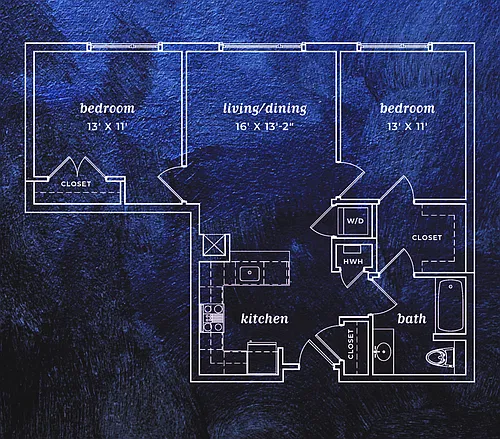 Floor plan B1B