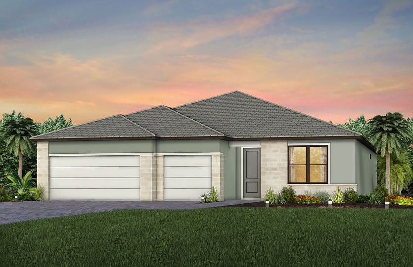 Exterior MD1 with optional stone