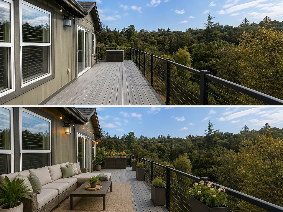 The back deck