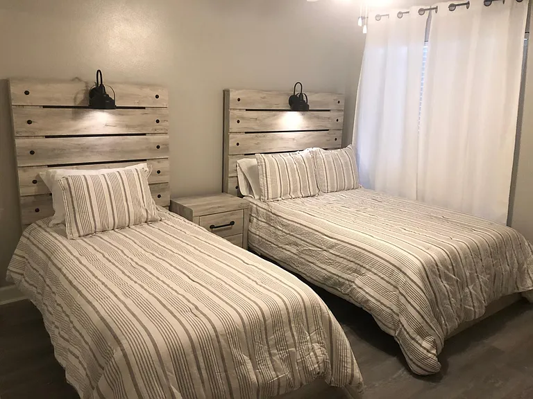 Second bedroom twin and full bed