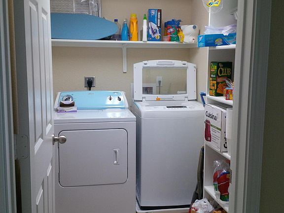 Washer/dryer come with rental