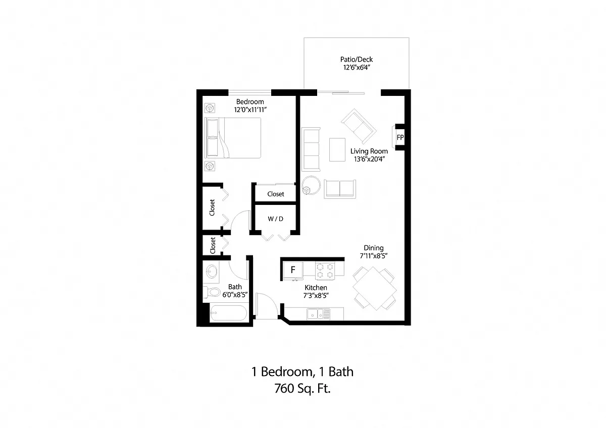 Floor plan A1R