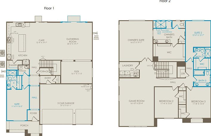 Hayford Layton Homesite 05606 - Floorplan