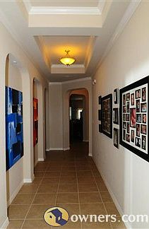 Front hallway leading to kitchen