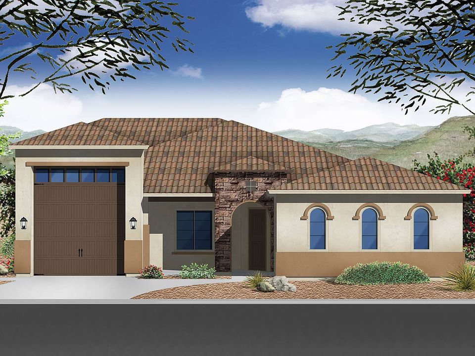 Elevation B w Optional RV Garage