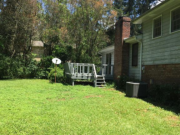 Back Yard and Deck
