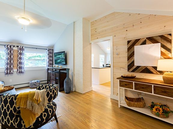 View of Entry from front door. Bedroom one on left hand side