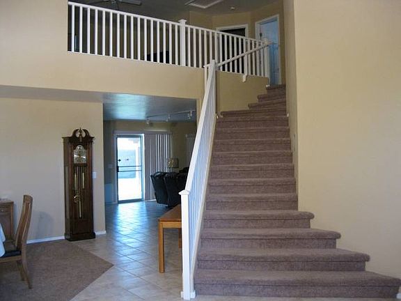 Stair case to loft area