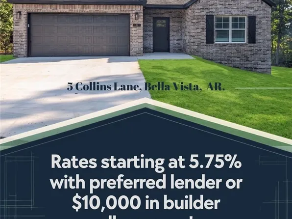 5 Collins Ln, Bella Vista, AR 72714