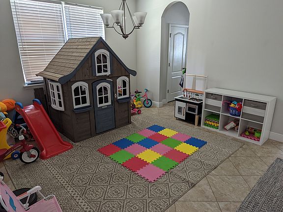 Dining room with access to kitchen