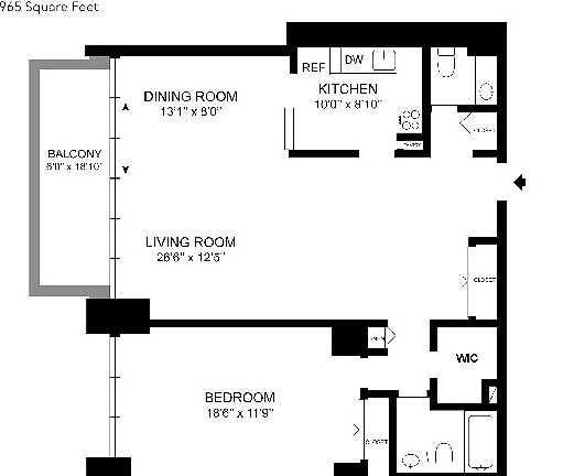 2nd image of 245 E 58th St APT 15D