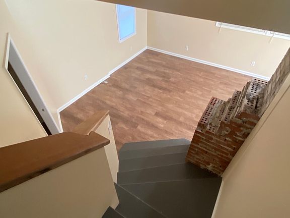 Looking into living room downstairs