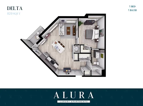 Floor plan Delta