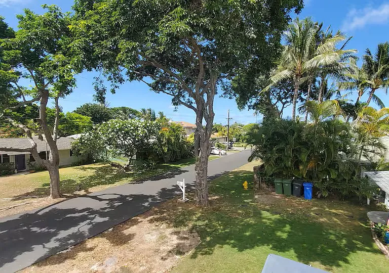View from the living room lanai