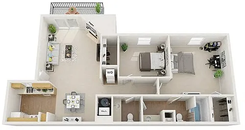Floor plan Manzano