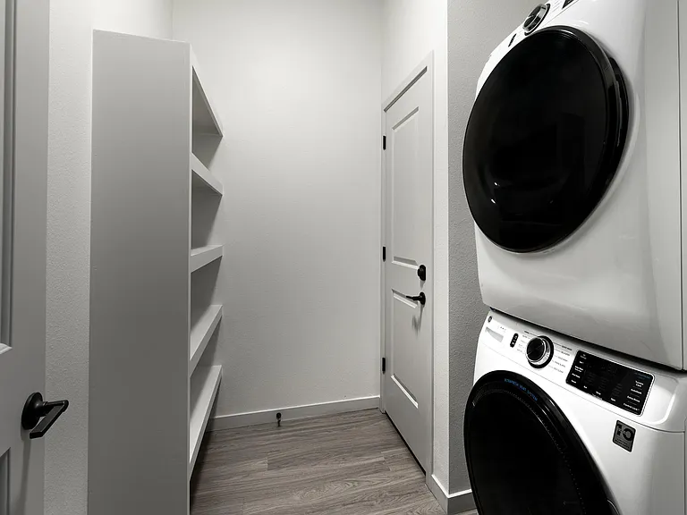 Full-size front loading washers and dryers