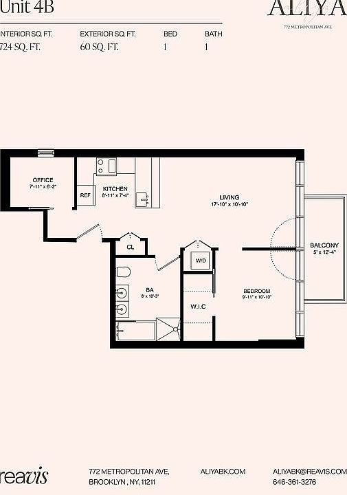 2nd image of 772 Metropolitan Ave #4B