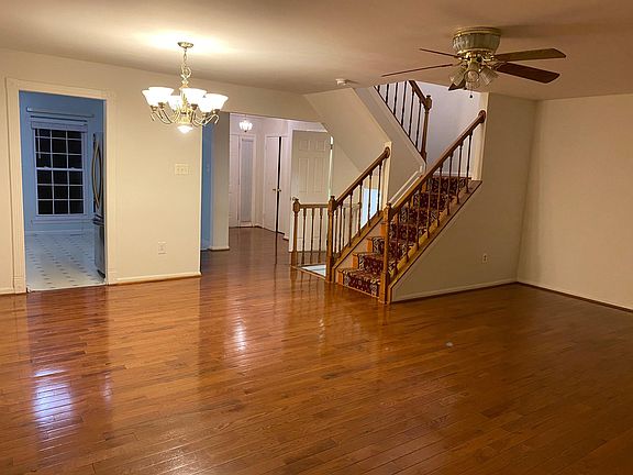 living room & kitchen & stair way