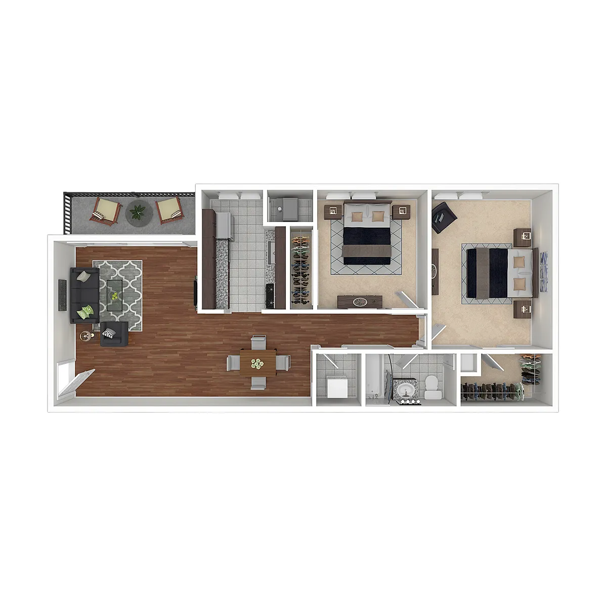 Floor plan Oak Classic
