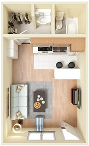 Floor plan Oak -0x1