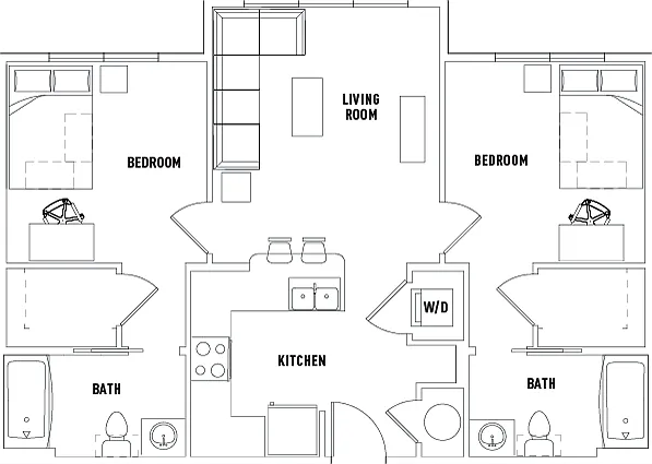 2 Bed - 2 Bath 2 Bed - 2 Bath