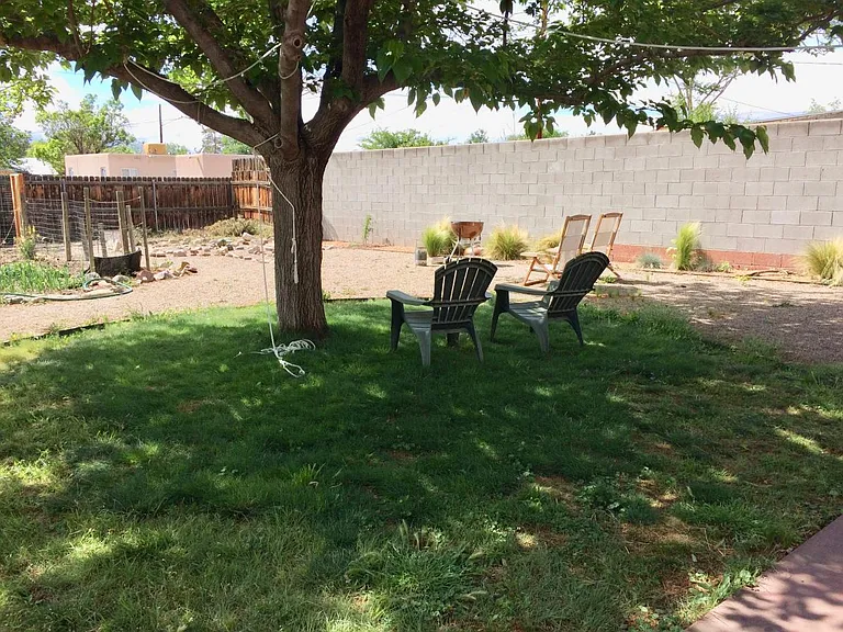 Backyard shade