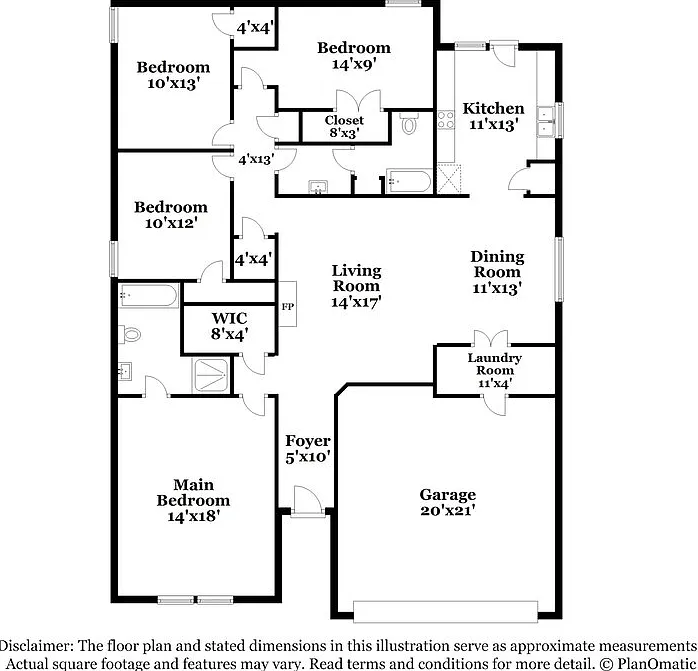 4 bed, 2.0 bath, 1724 sqft, $1,980 — Photo 2
