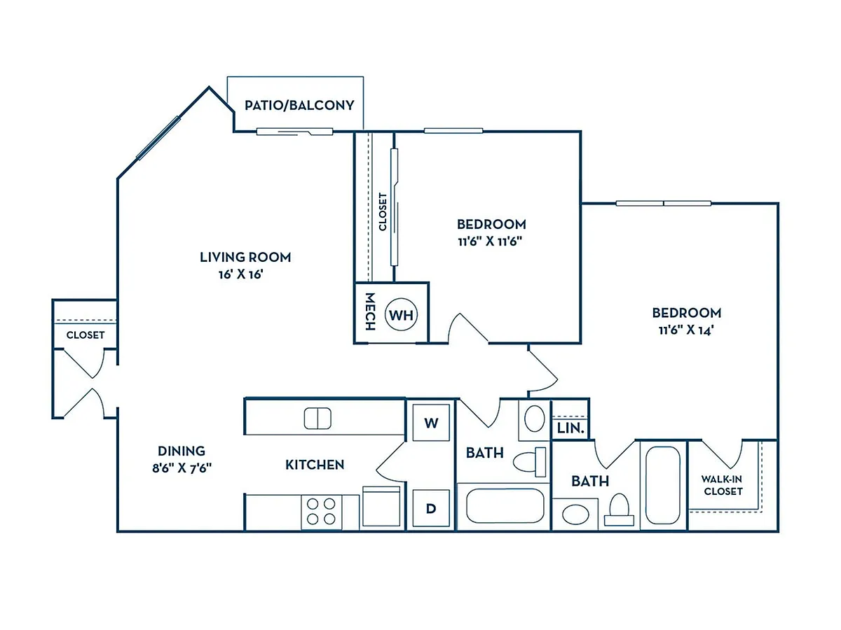 Floor plan B2