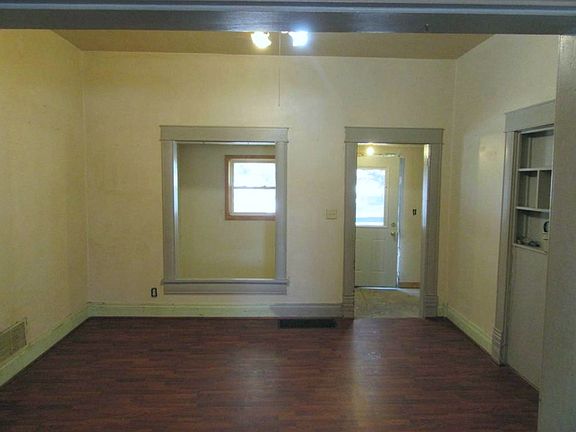 Living room, covered porch