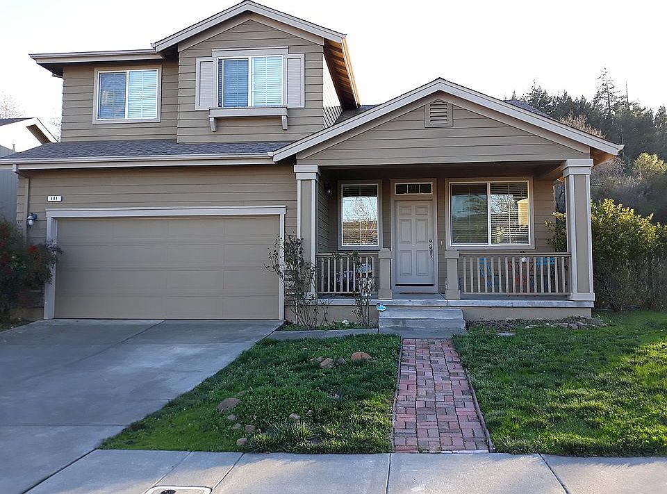 Front of house with porch