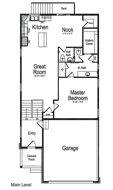 Floor plan Donovan