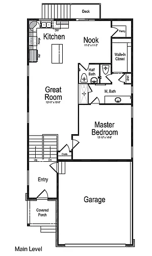 Floor plan Donovan