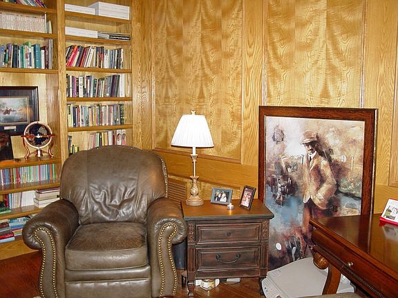 Wood Paneled Study