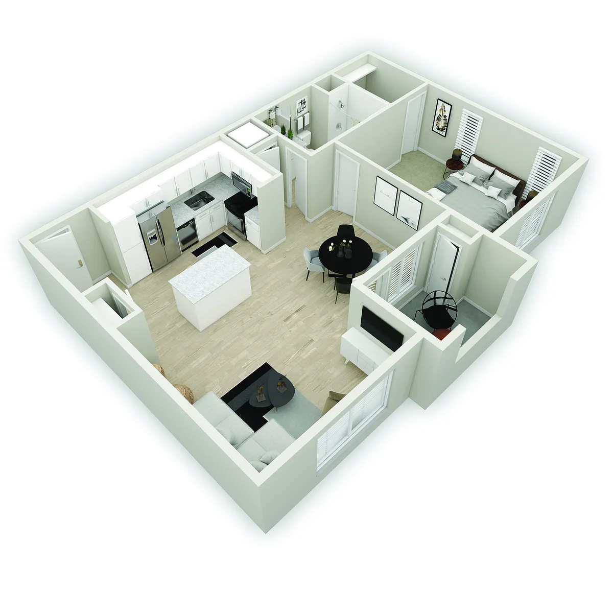 Floor plan A4