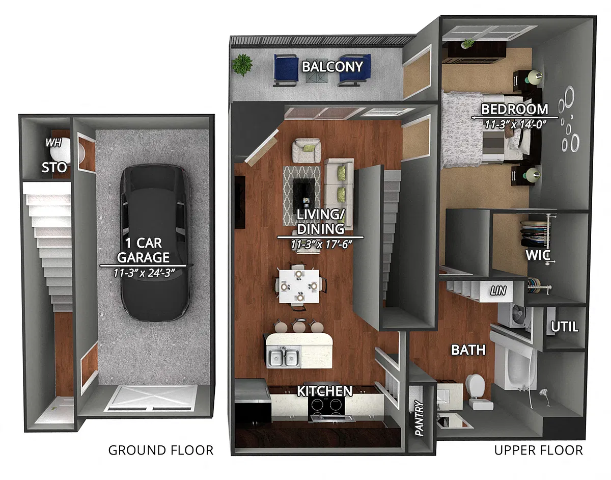 Floor plan CU1